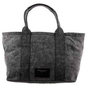 Marc Jacobs Grey Denim Tote Bag